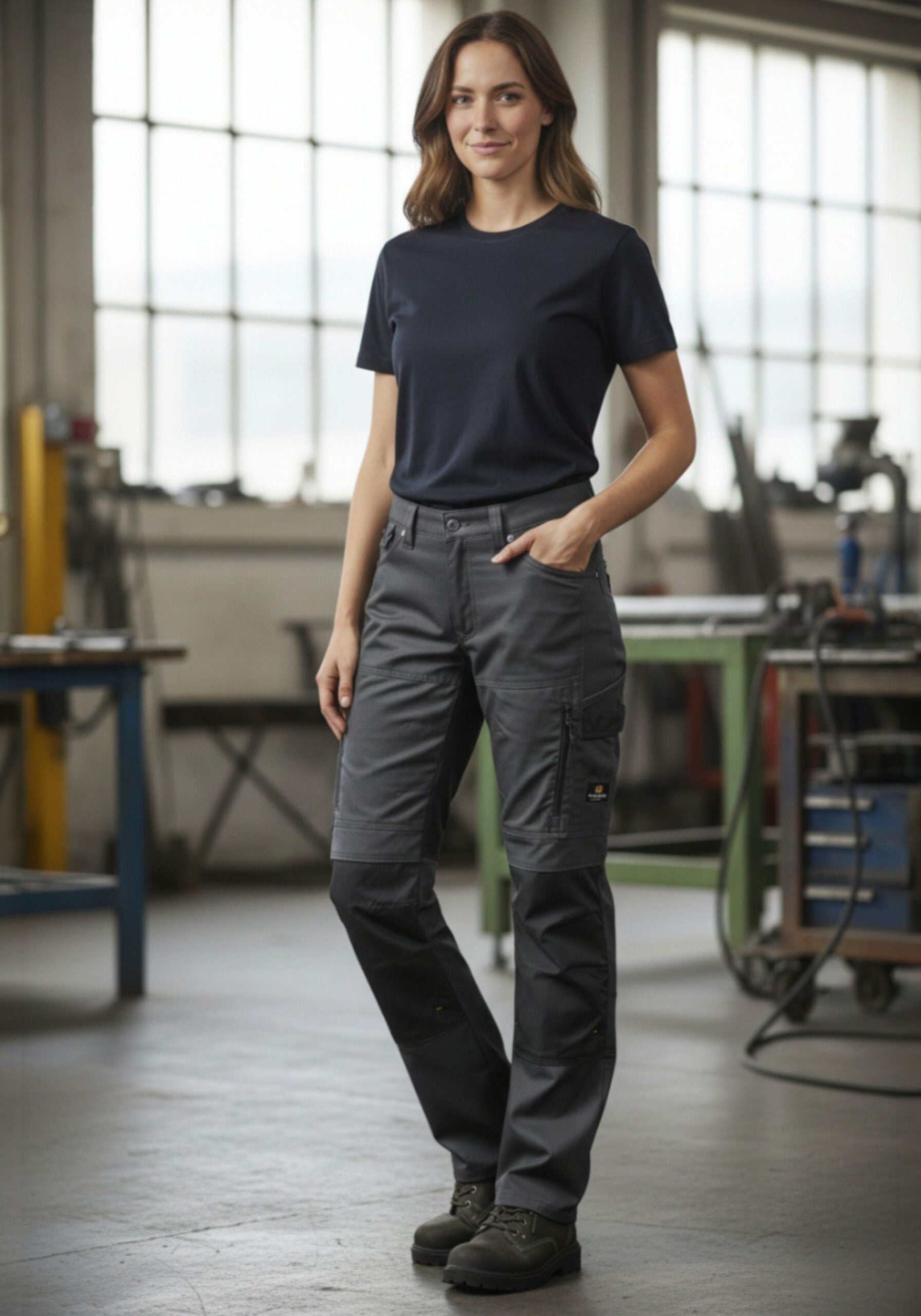 High Performance Damen Jeanshose