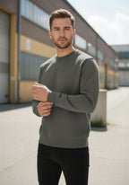 Sweatshirt-Rundhals