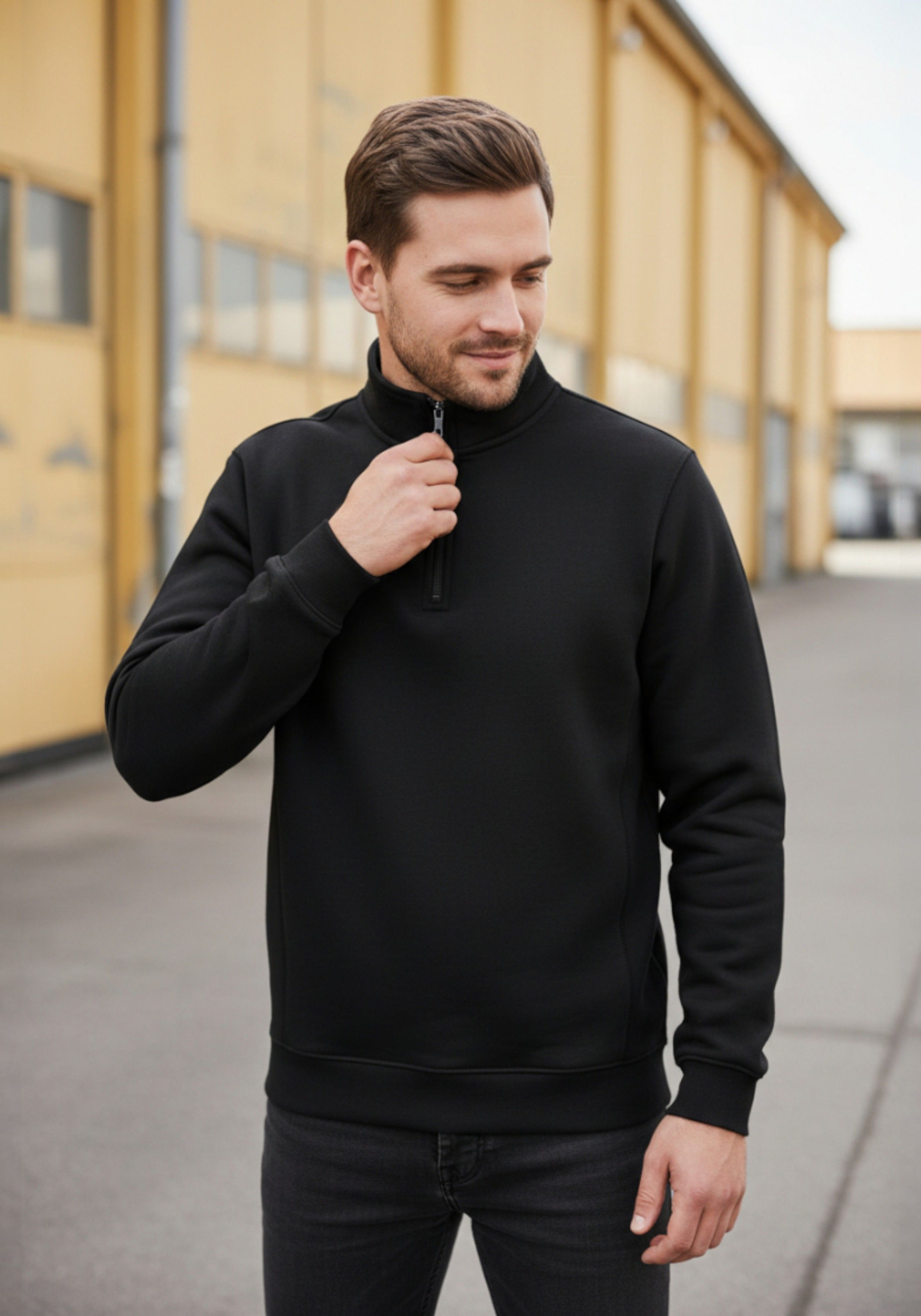 Zip-Sweatshirt