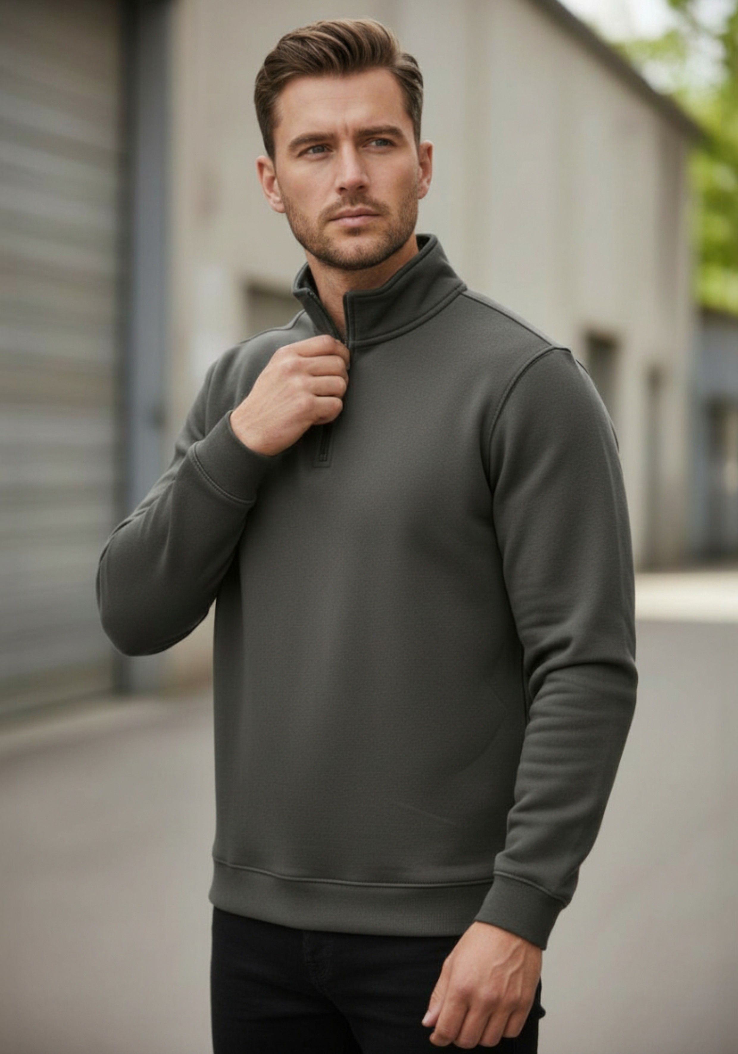 Zip-Sweatshirt