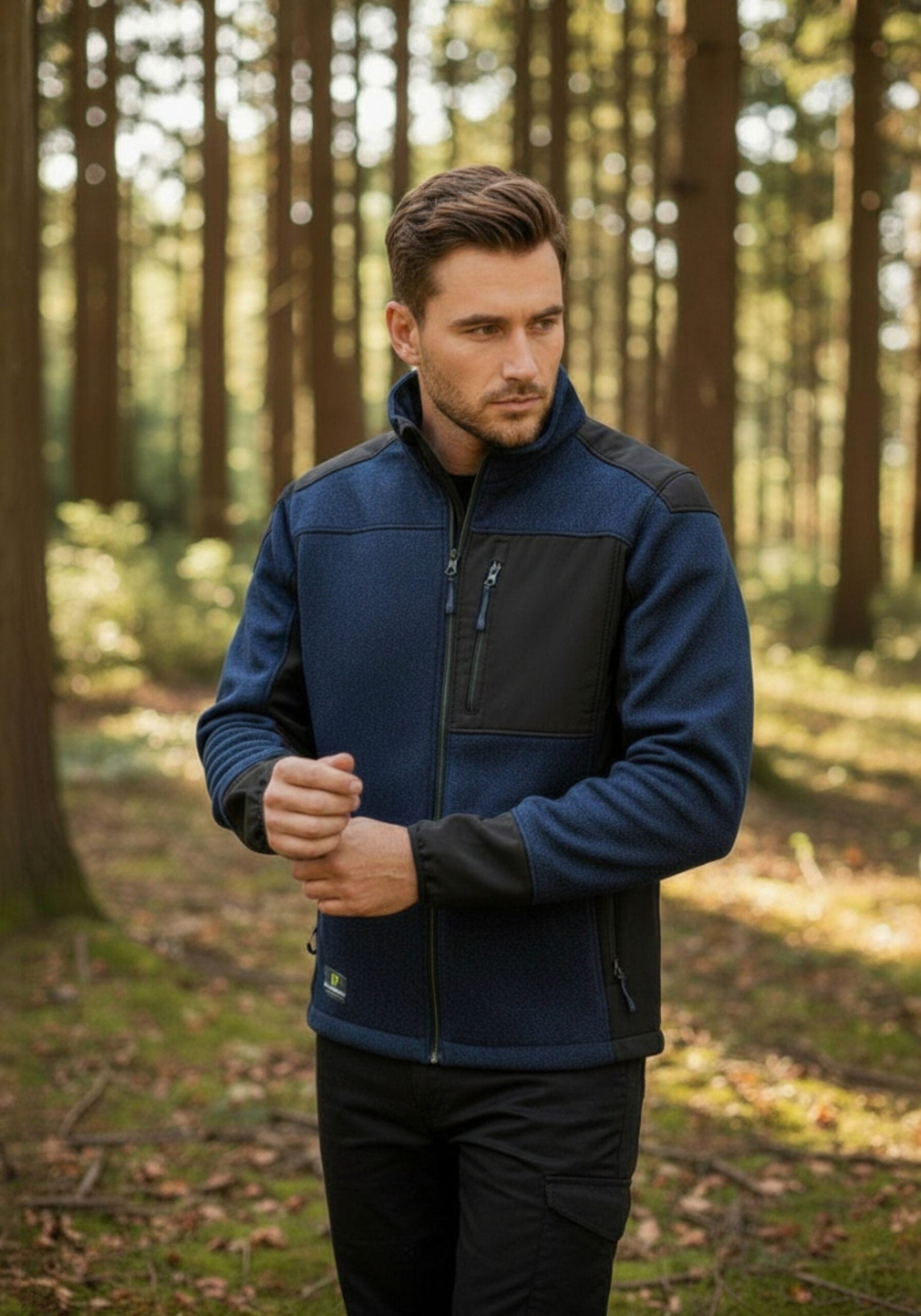 Smart Strickfleecejacke