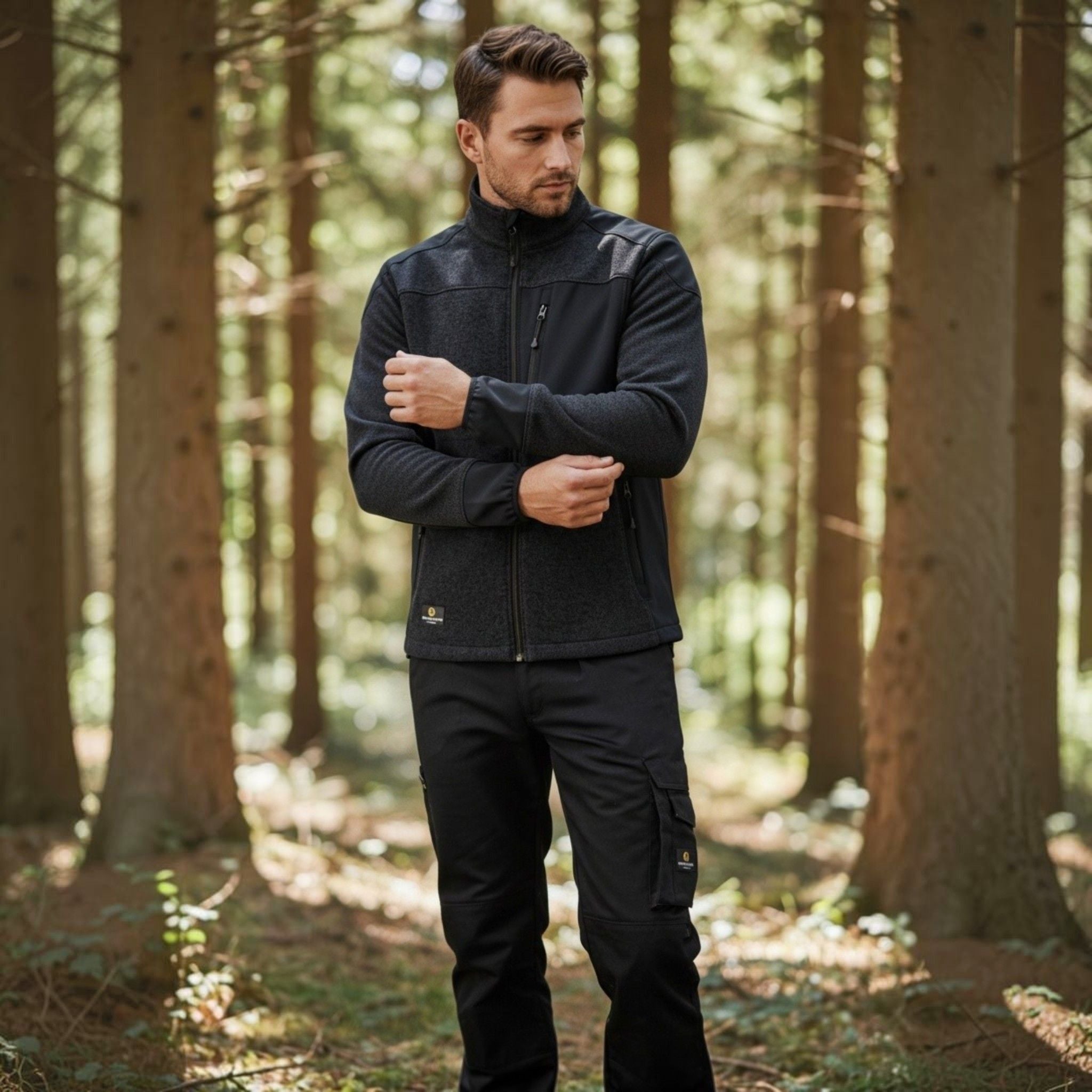 Smart Strickfleecejacke