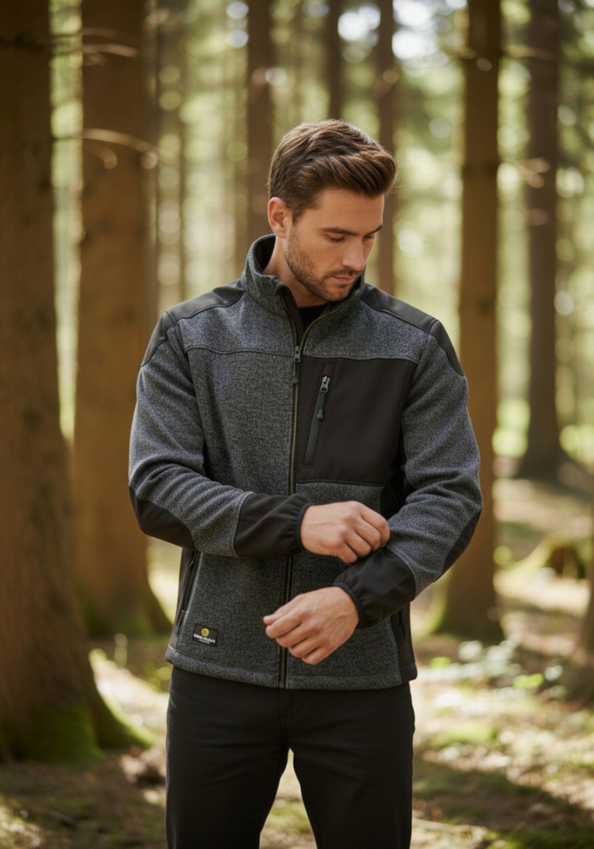 Smart Strickfleecejacke