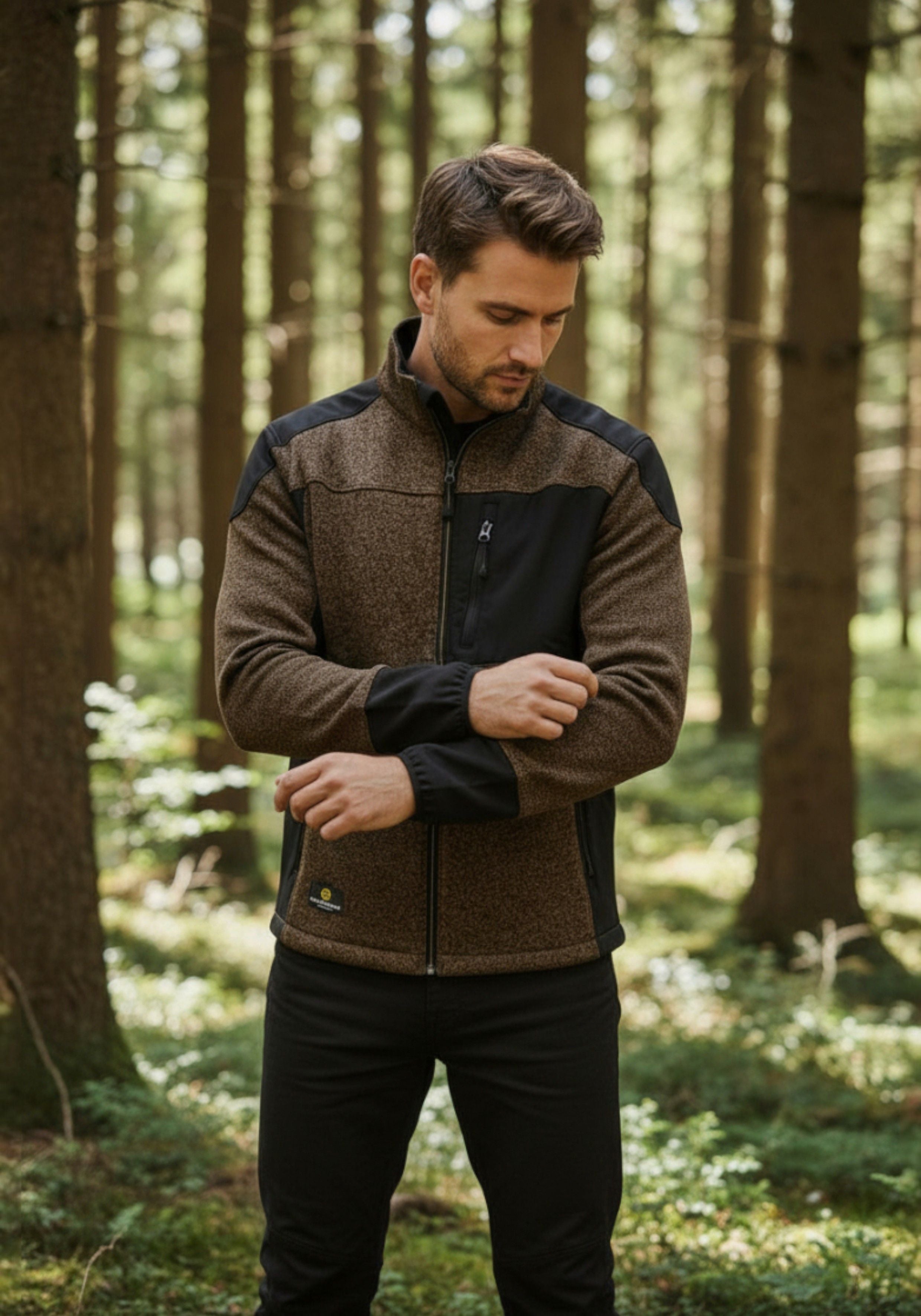 Smart Strickfleecejacke