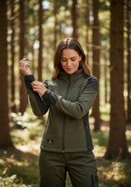 Strickfleecejacke Damen