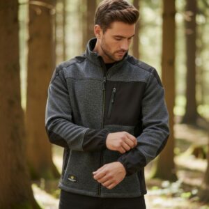 Smart Strickfleecejacke